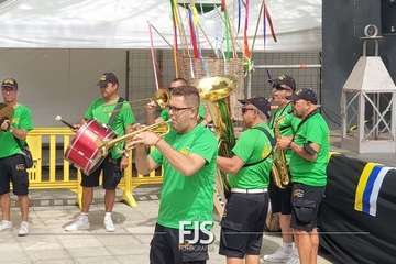  La chiquillería se purifica contra la pandemia en Lomo Magullo/Francisco Javier Santana.